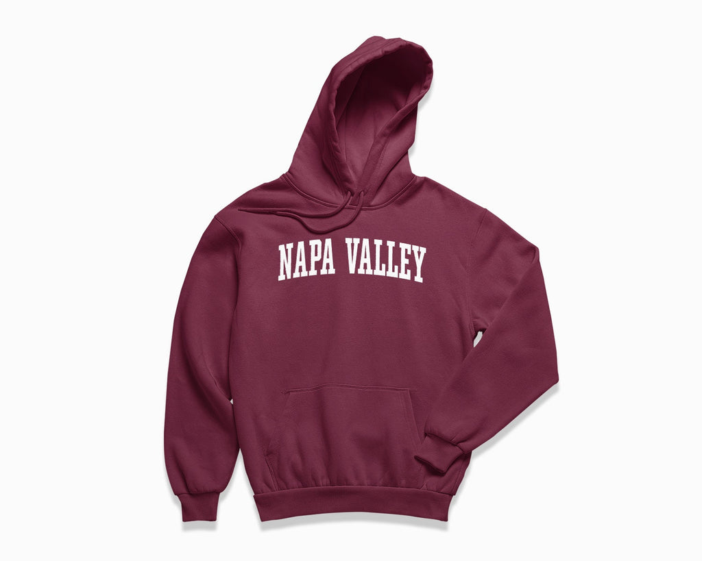 Napa Valley Hoodie - Maroon