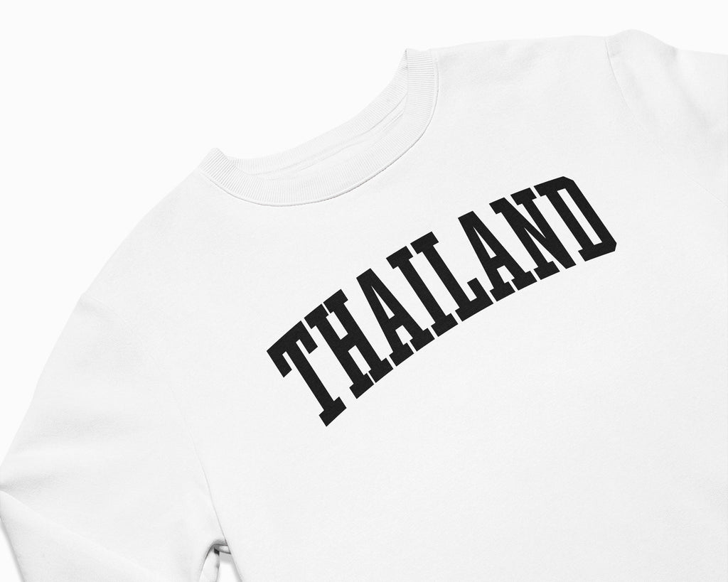 Thailand Crewneck Sweatshirt - White/Black