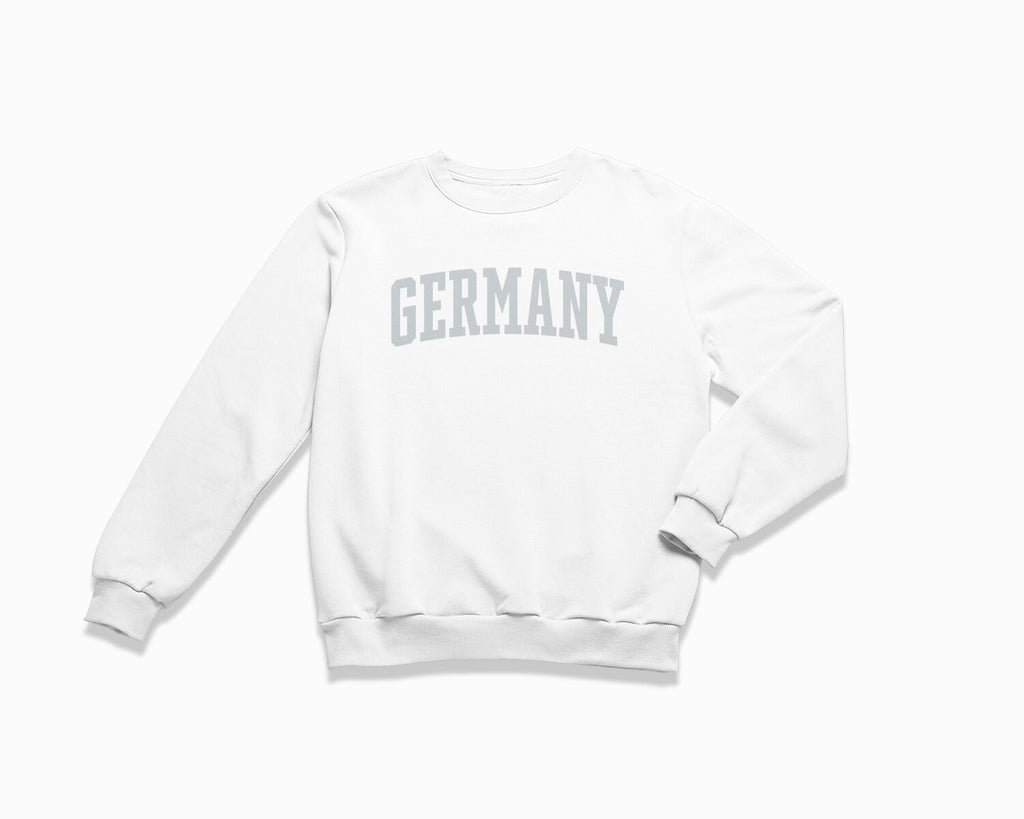 Germany Crewneck Sweatshirt - White/Grey