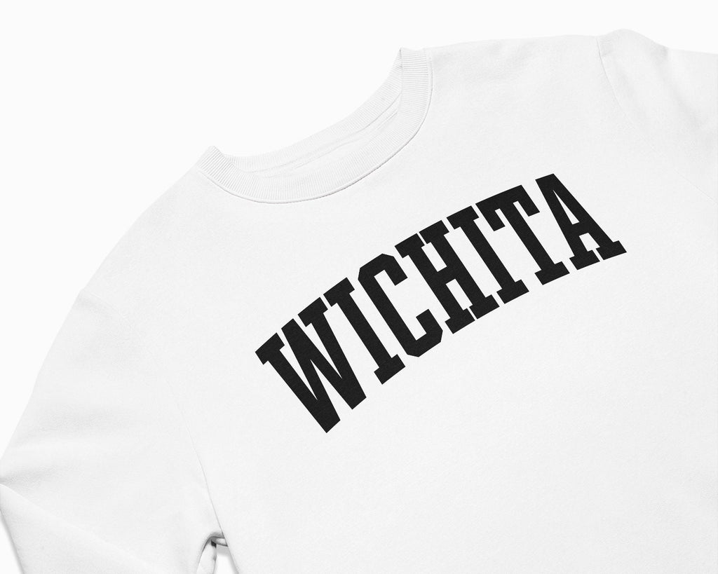 Wichita Crewneck Sweatshirt - White/Black