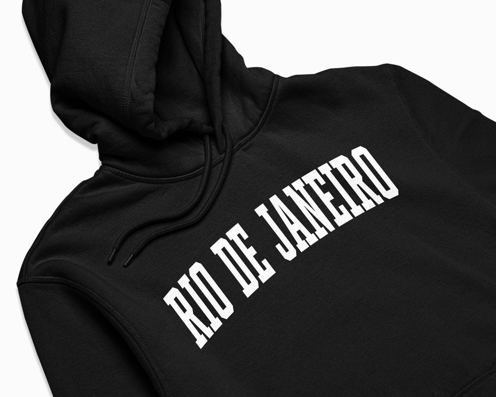 Rio De Janeiro Hoodie - Black