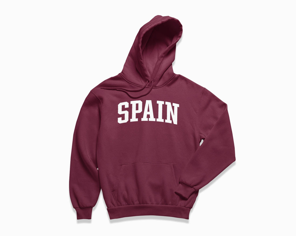 Spain Hoodie - Maroon