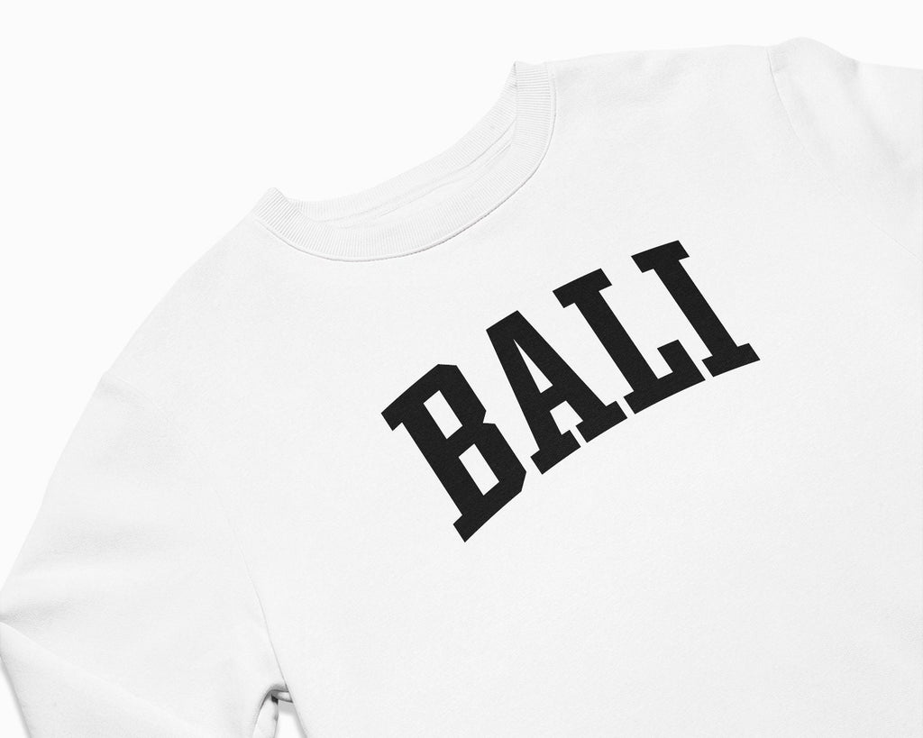 Bali Crewneck Sweatshirt - White/Black