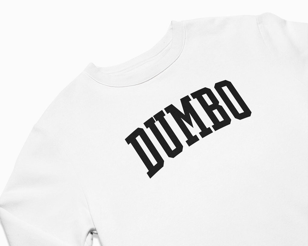 Dumbo Crewneck Sweatshirt - White/Black