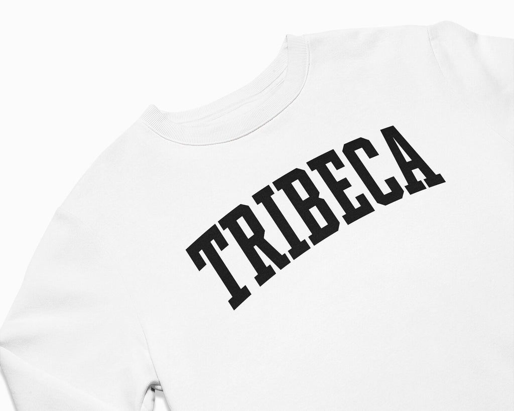 Tribeca Crewneck Sweatshirt - White/Black