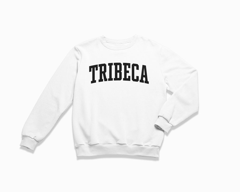 Tribeca Crewneck Sweatshirt - White/Black