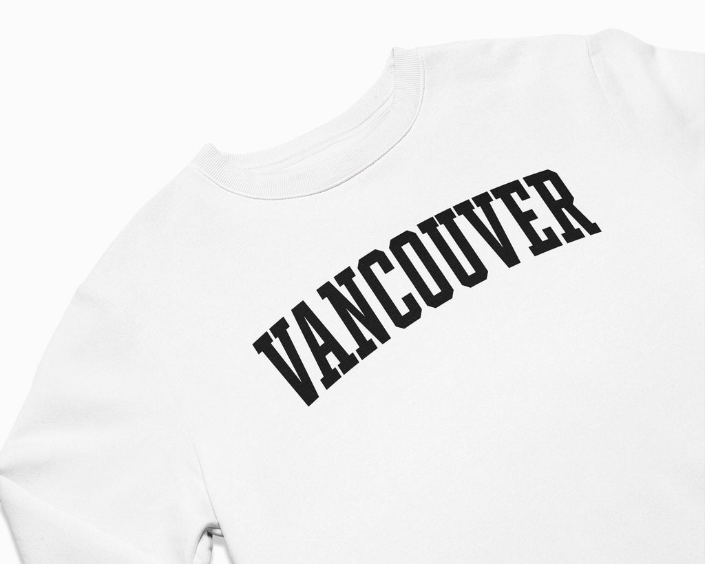 Vancouver Crewneck Sweatshirt - White/Black