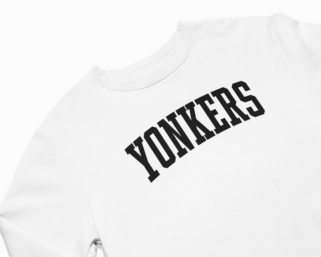 Yonkers Crewneck Sweatshirt - White/Black