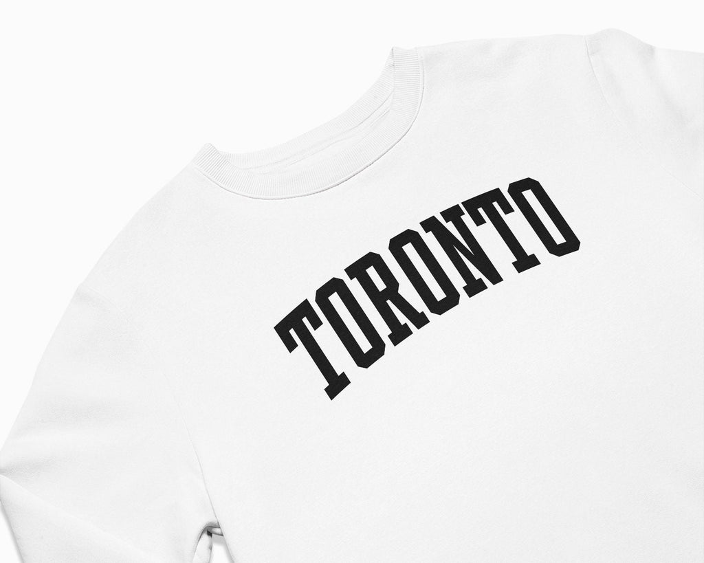 Toronto Crewneck Sweatshirt - White/Black