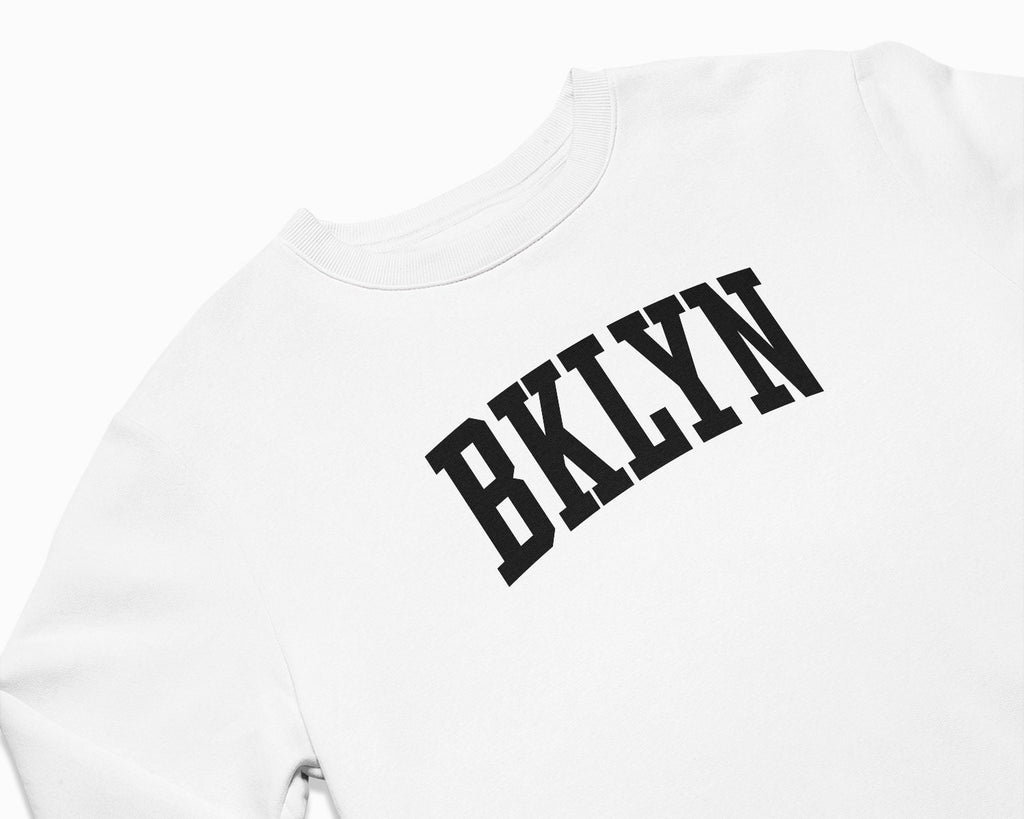BKLYN Crewneck Sweatshirt - White/Black