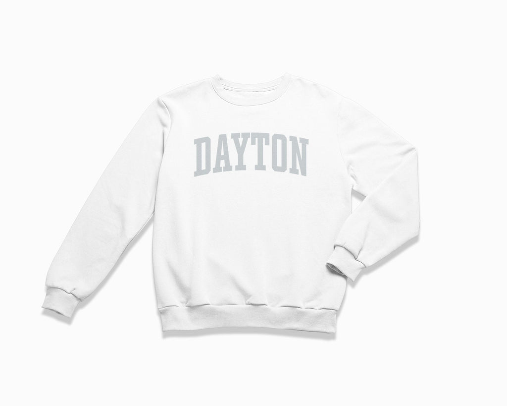 Dayton Crewneck Sweatshirt - White/Grey