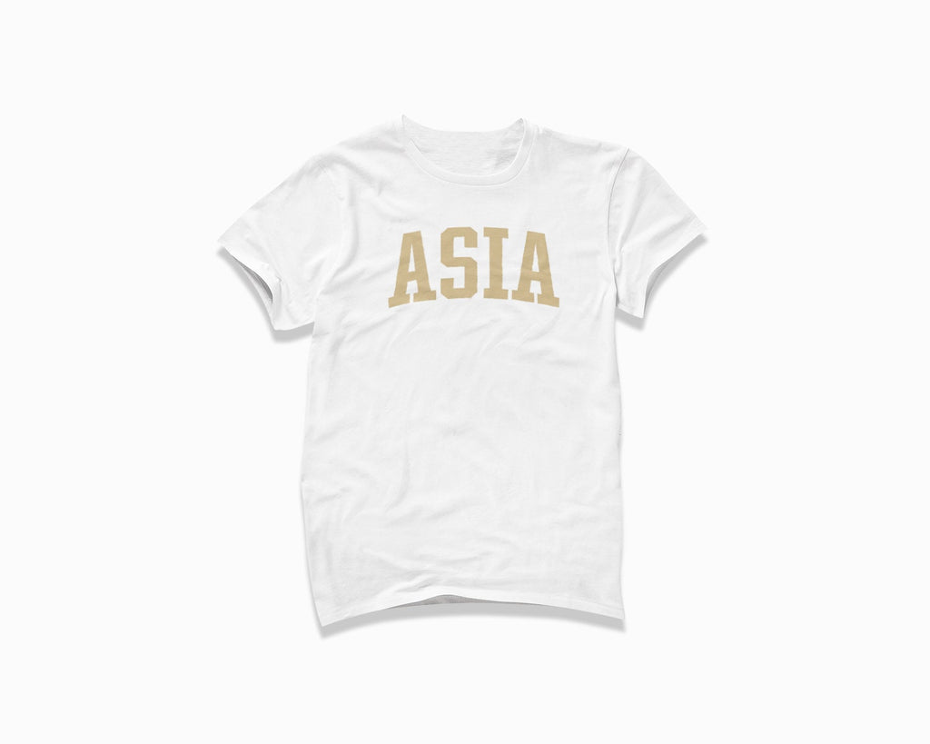 Asia Shirt - White/Tan