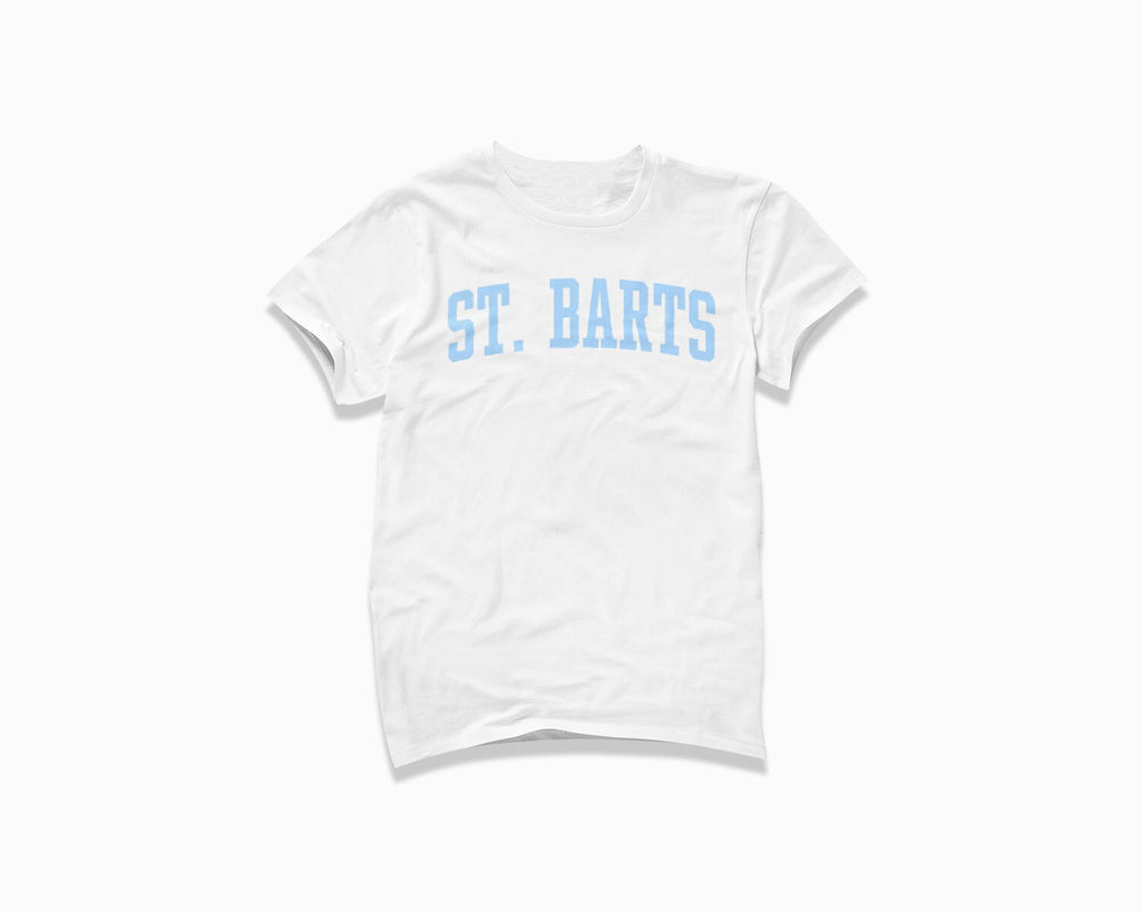 St. Barts Shirt - White/Light Blue