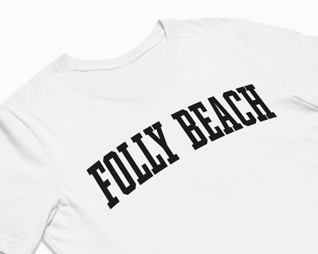 Folly Beach Shirt - White/Black