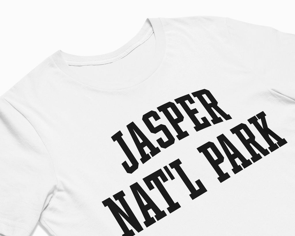 Jasper National Park Shirt - White/Black