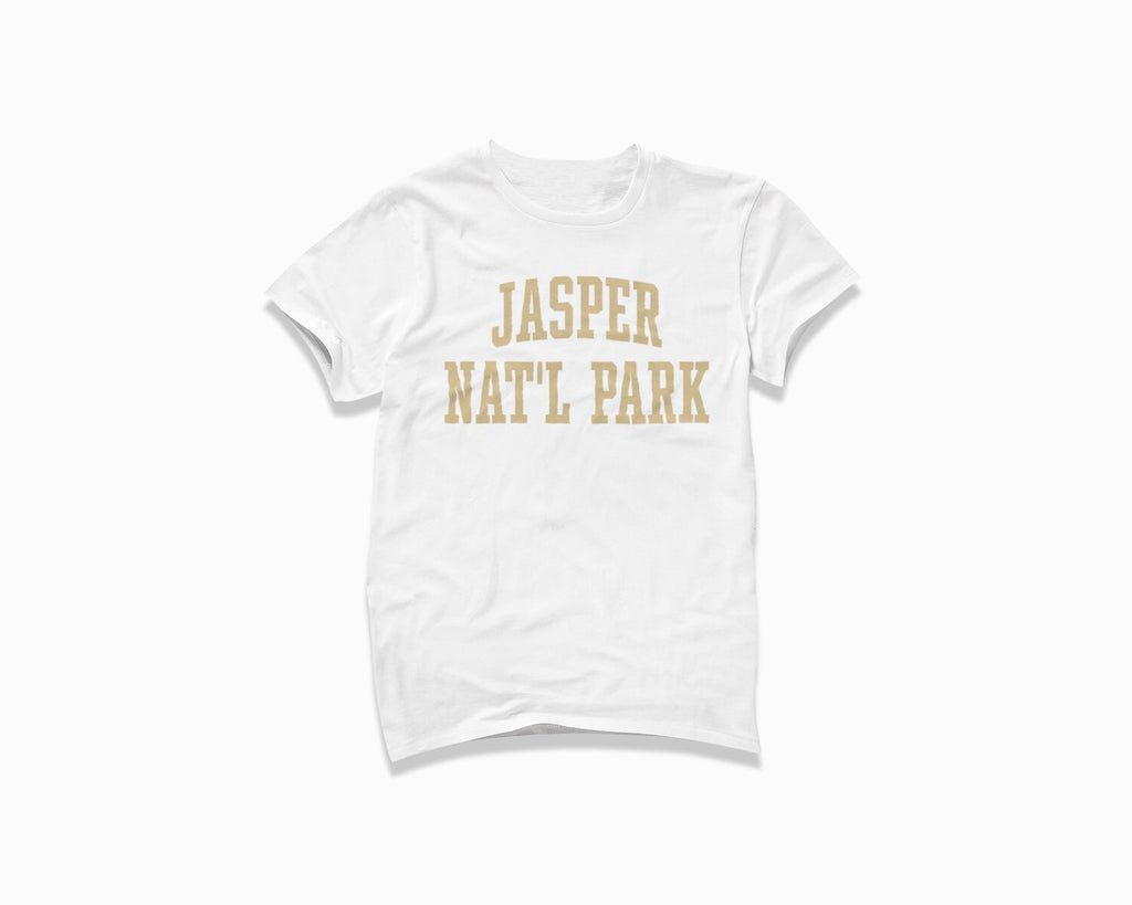 Jasper National Park Shirt - White/Tan