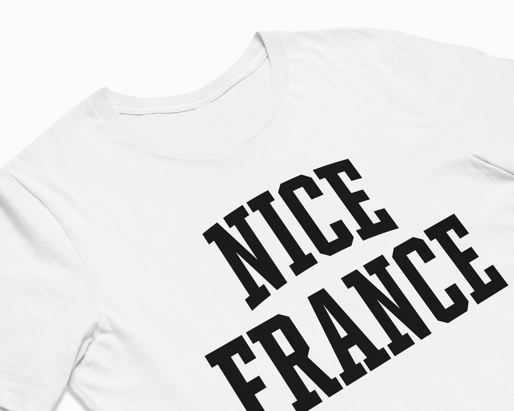 Nice France Shirt - White/Black