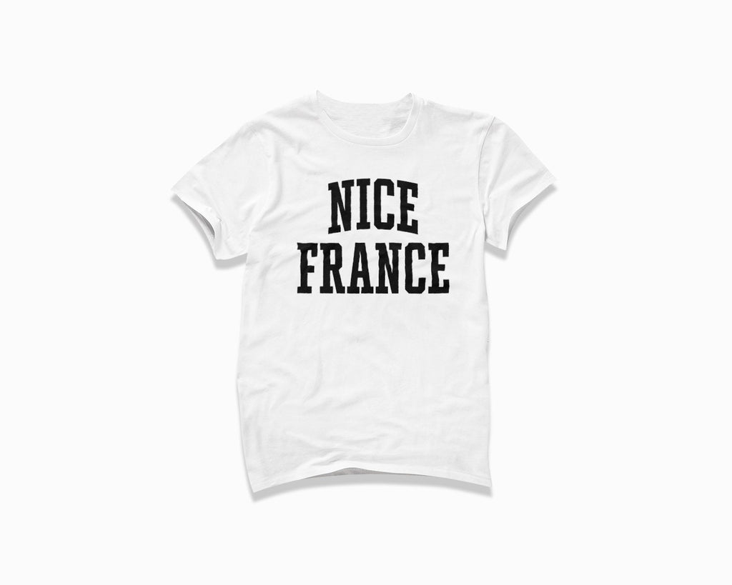 Nice France Shirt - White/Black