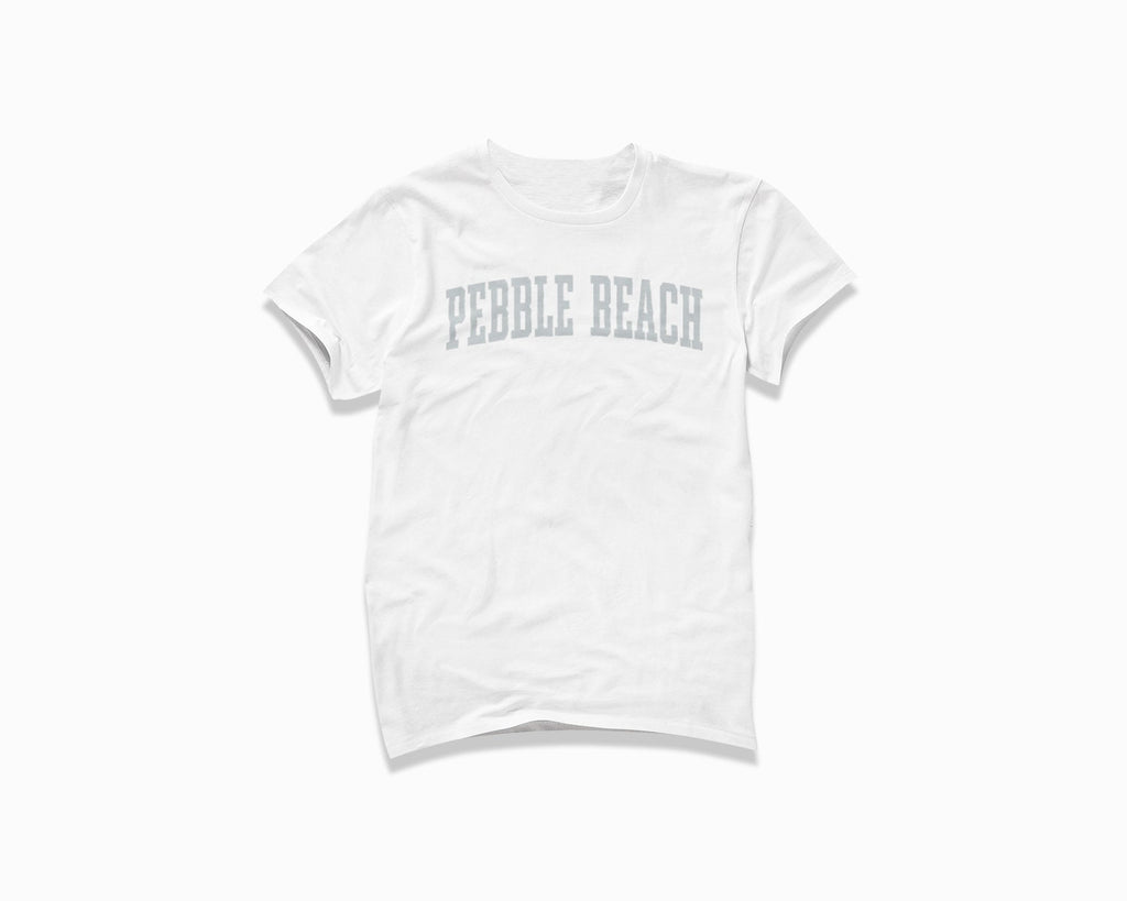Pebble Beach Shirt - White/Grey