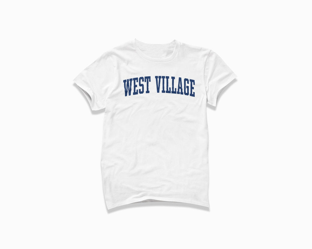 West Village Shirt - White/Navy Blue