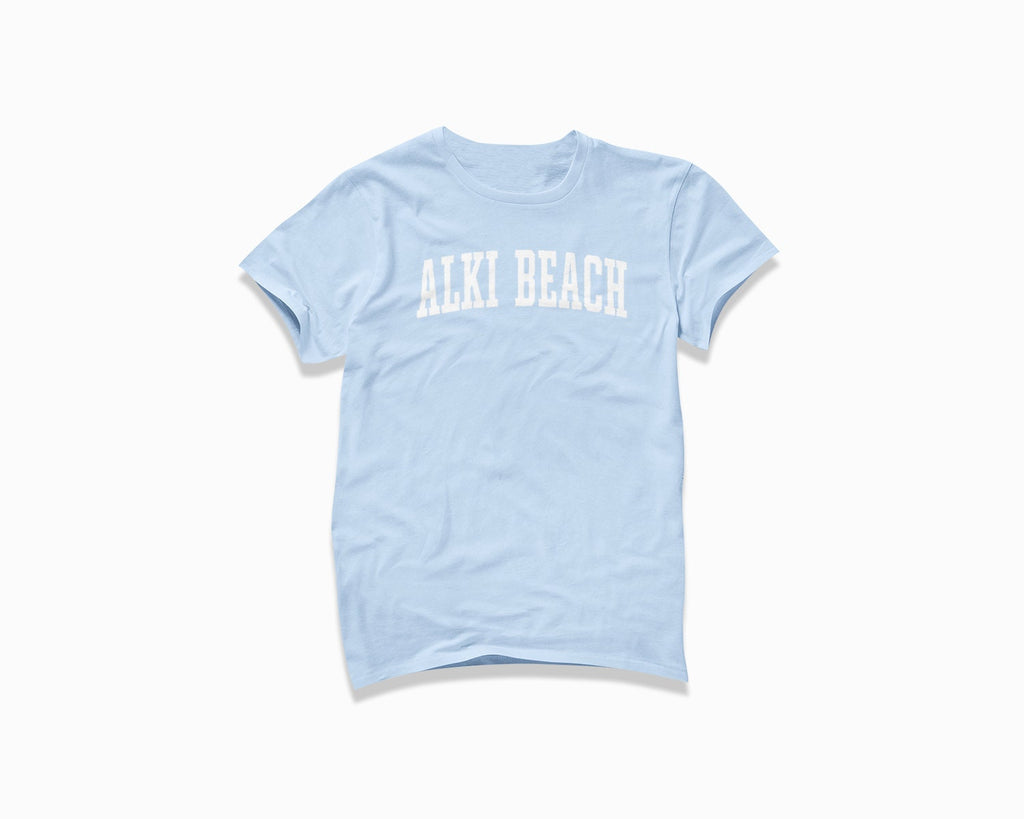 Alki Beach Shirt - Baby Blue