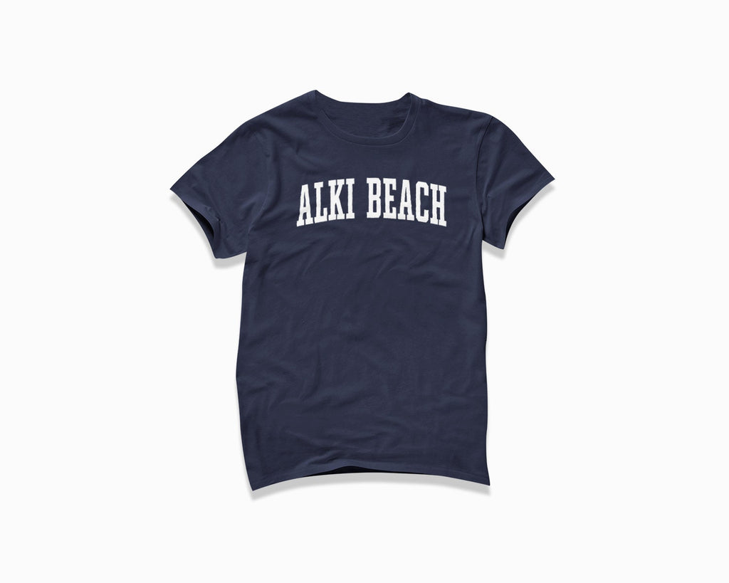 Alki Beach Shirt - Navy Blue