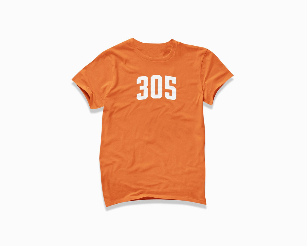 305 (Miami) Shirt - Orange