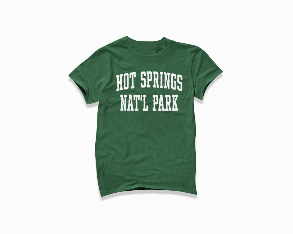 Hot Springs National Park Shirt - Forest Green