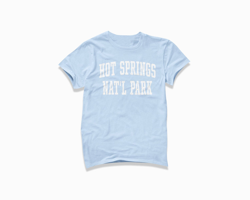 Hot Springs National Park Shirt - Baby Blue
