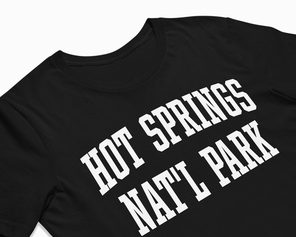 Hot Springs National Park Shirt - Black