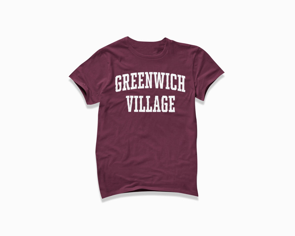 Greenwich Village Shirt - Maroon