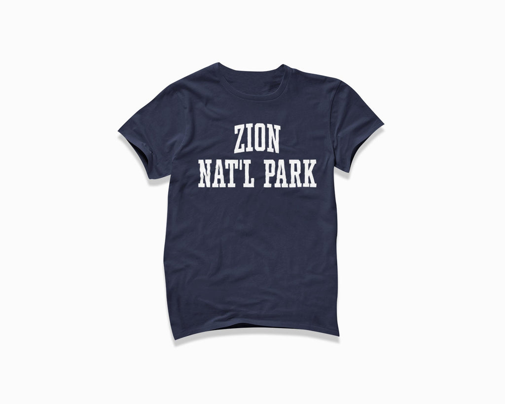 Zion National Park Shirt - Navy Blue