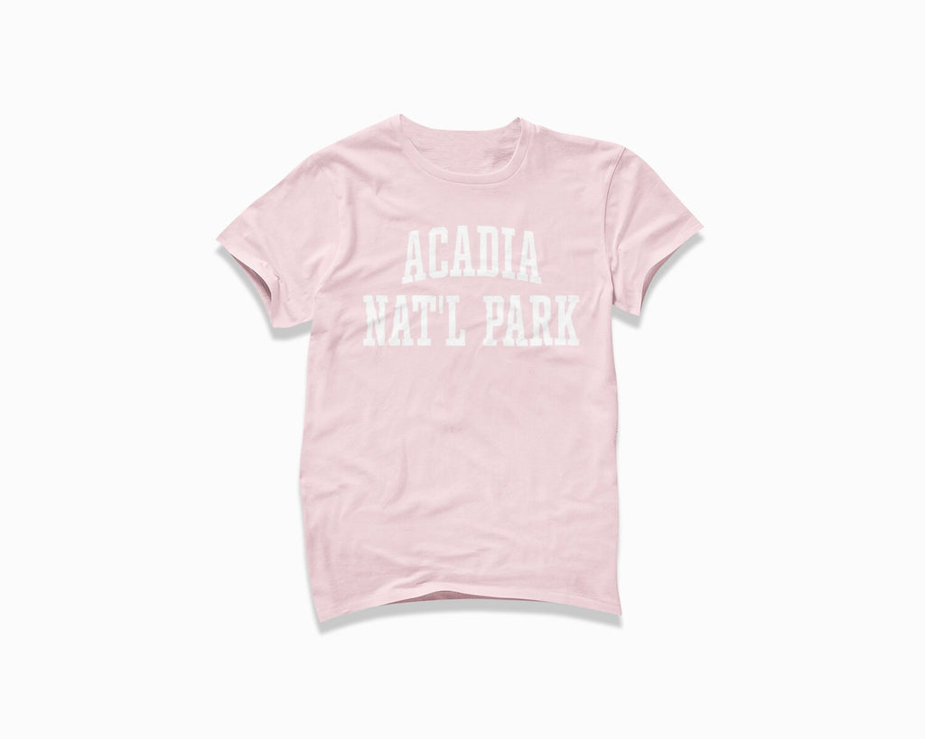 Acadia National Park Shirt - Soft Pink