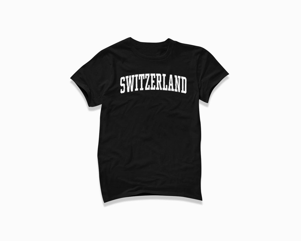 Switzerland Shirt - Black