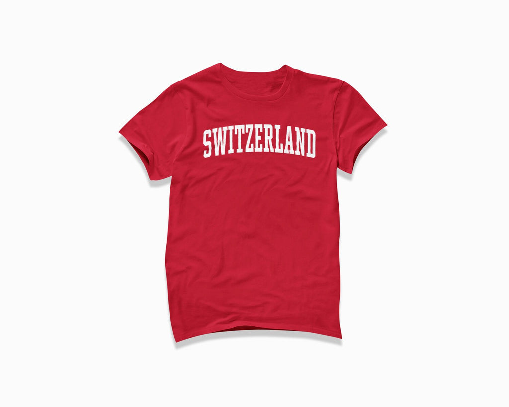 Switzerland Shirt - Red