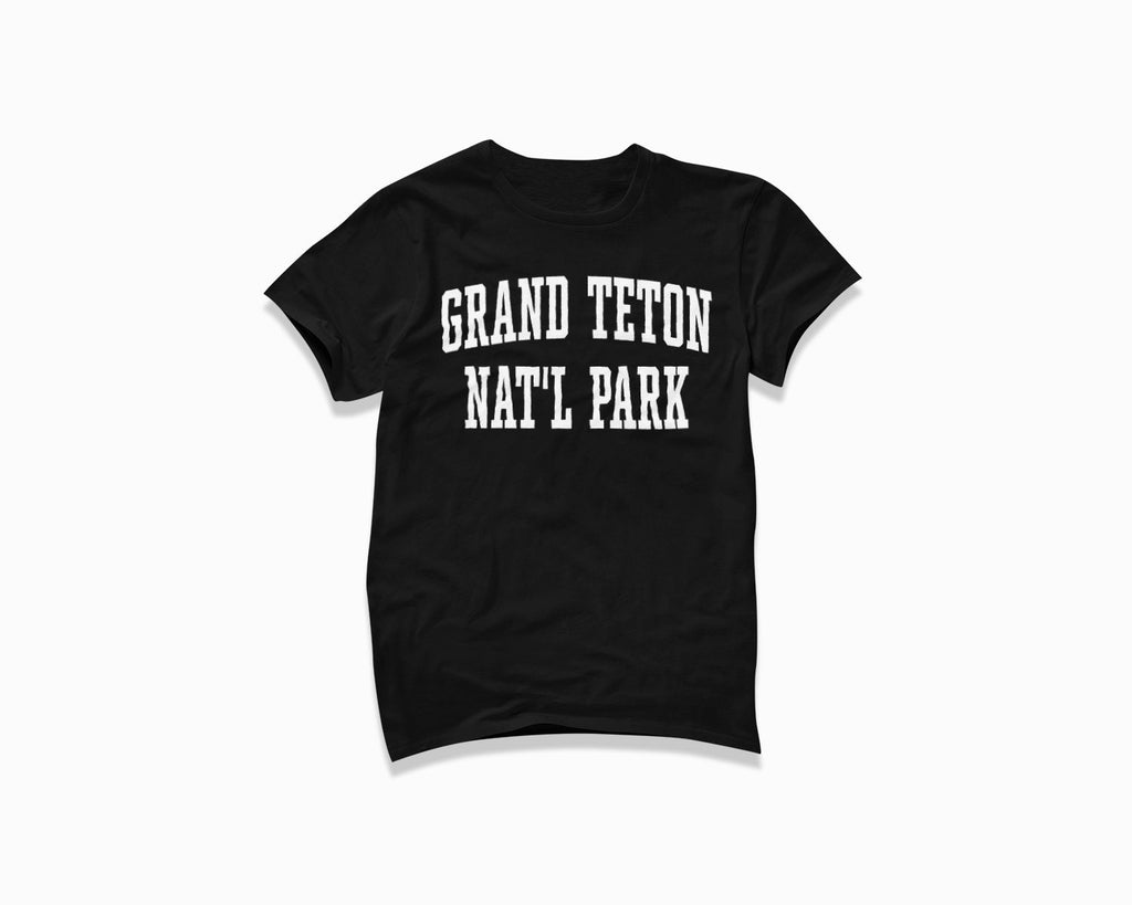 Grand Teton National Park Shirt - Black