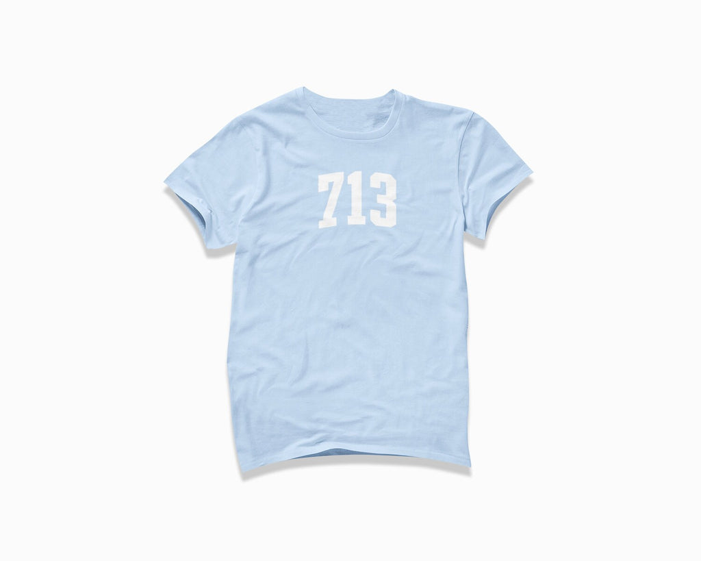 713 (Houston) Shirt - Baby Blue