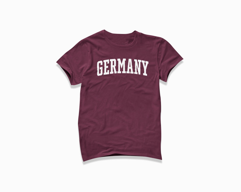 Germany Shirt - Maroon