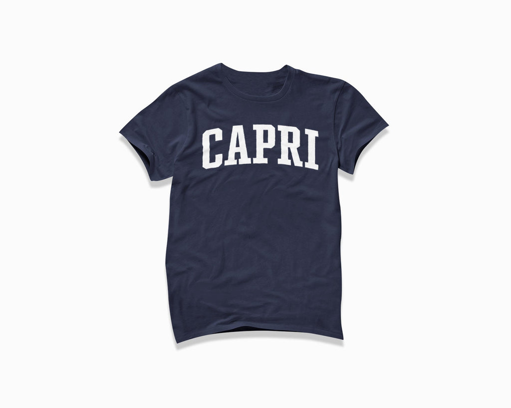 Capri Shirt - Navy Blue