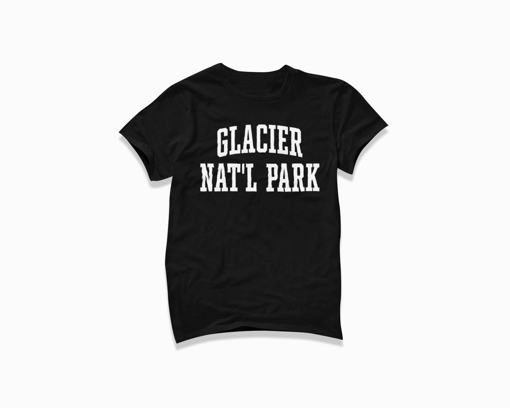 Glacier National Park Shirt - Black