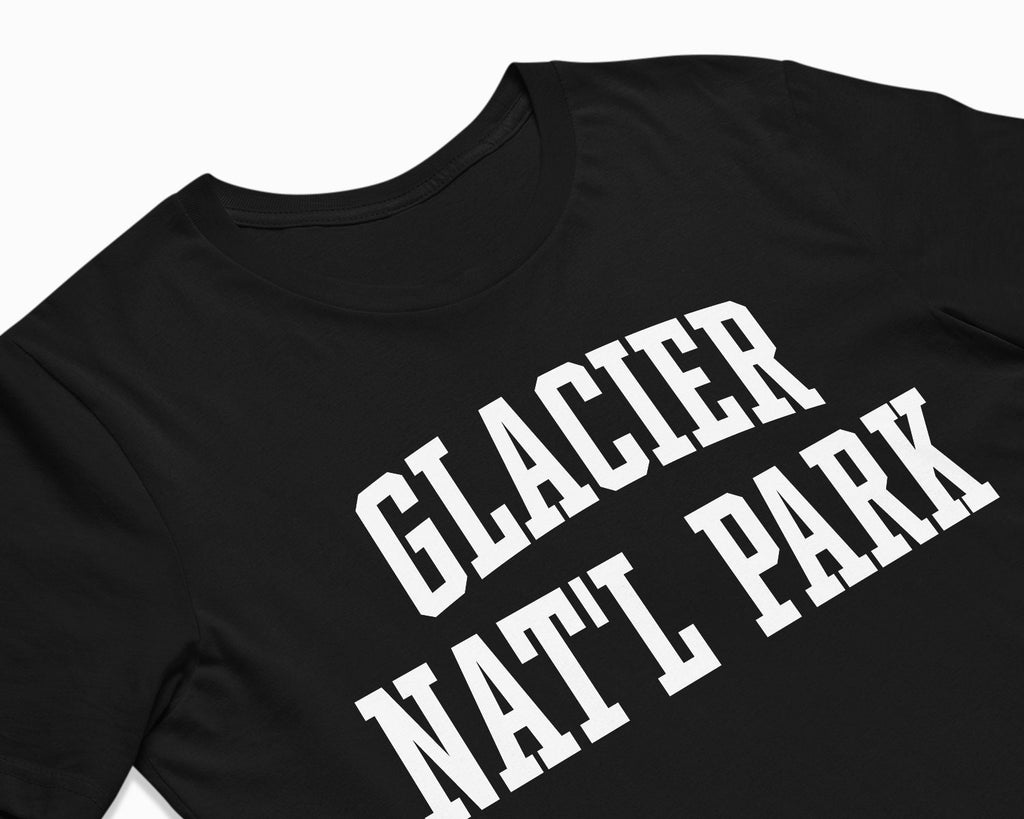 Glacier National Park Shirt - Black
