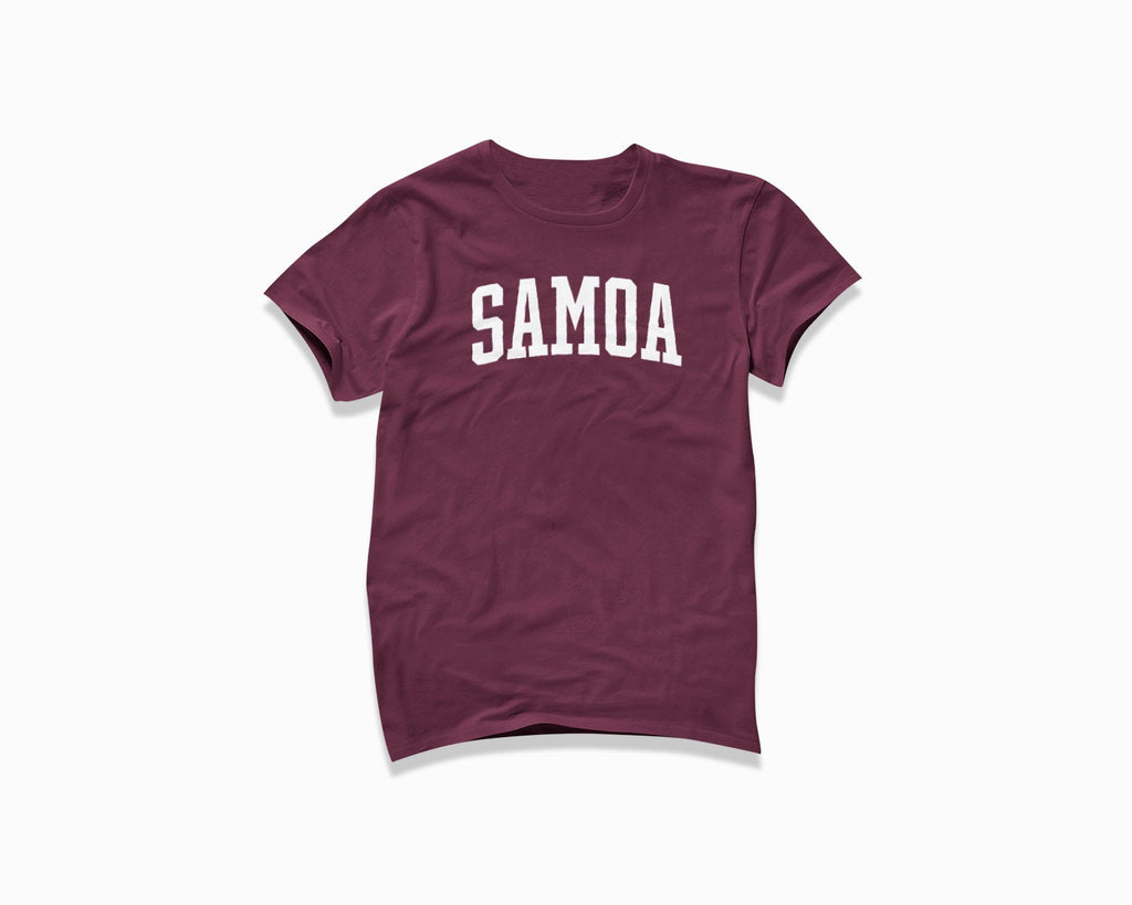 Samoa Shirt - Maroon