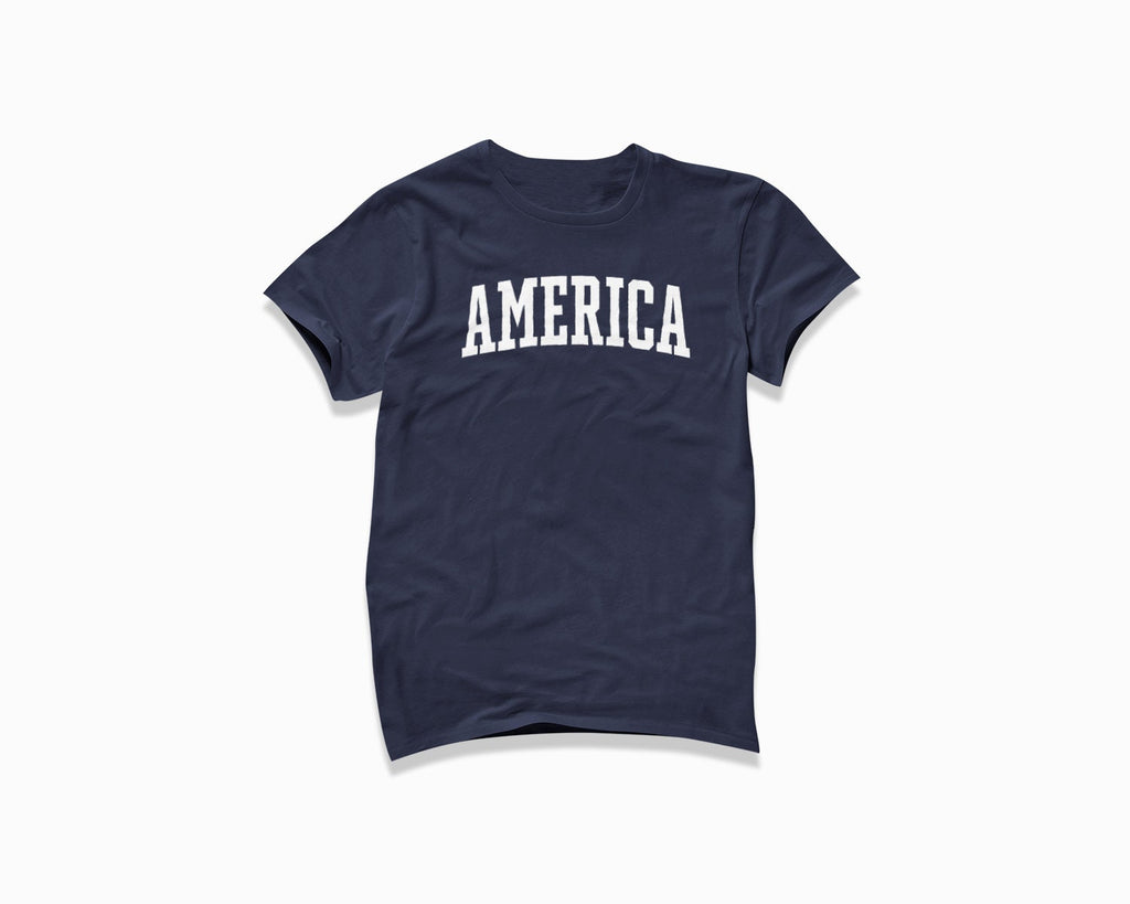 America Shirt - Navy Blue