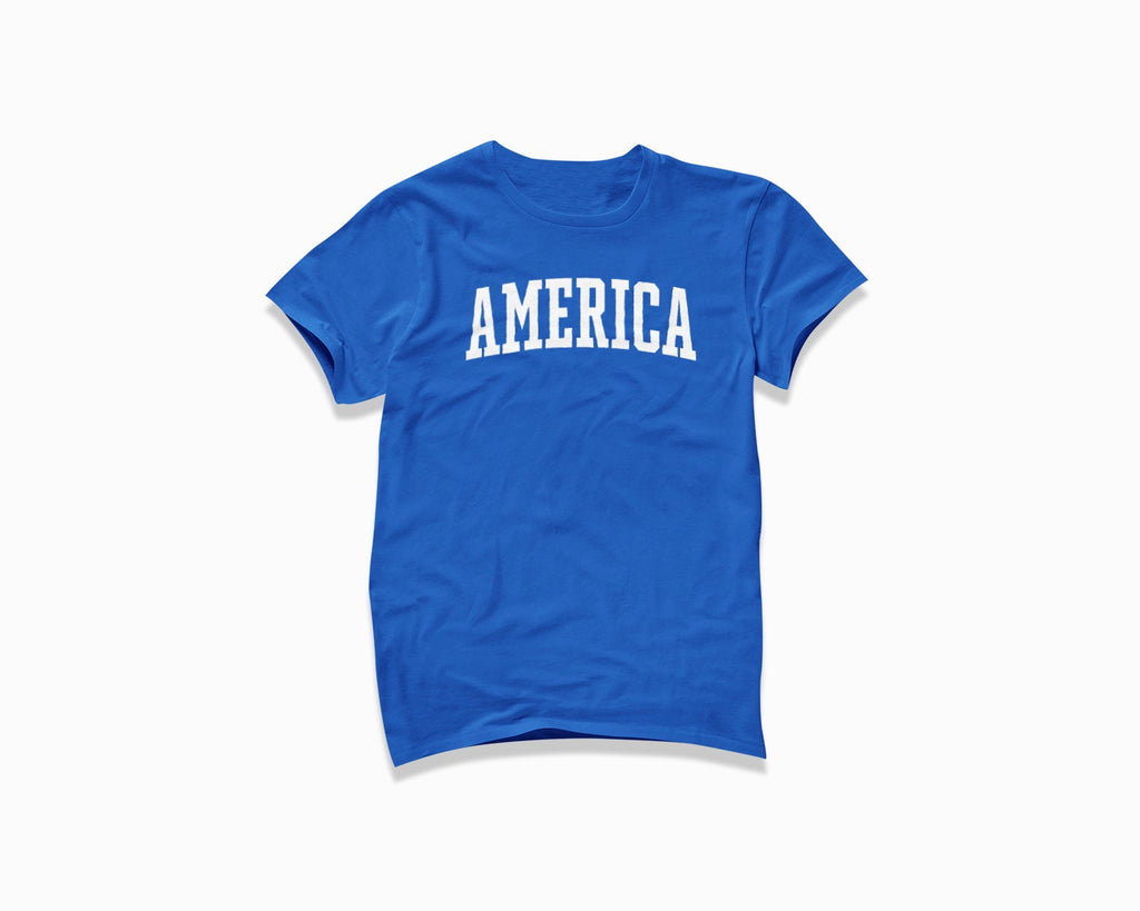 America Shirt - Royal Blue