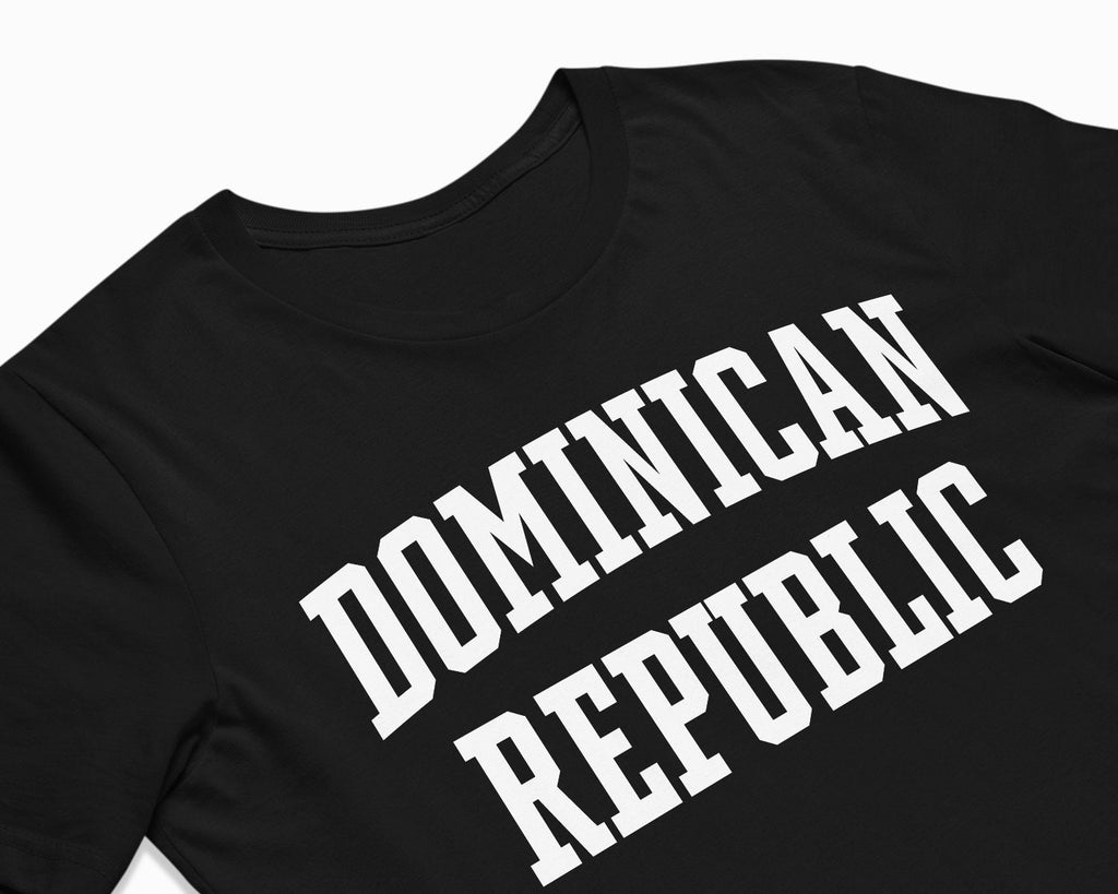 Dominican Republic Shirt - Black