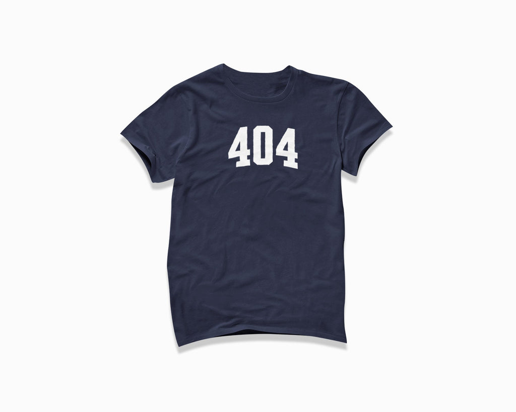 404 (Atlanta) Shirt - Navy Blue