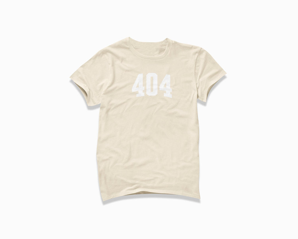 404 (Atlanta) Shirt - Natural