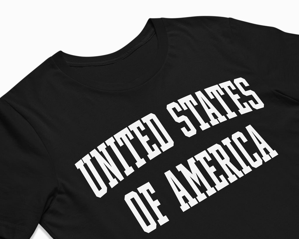 United States of America Shirt - Black