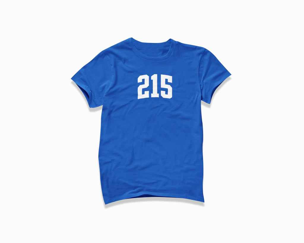 215 (Philadelphia) Shirt - Royal Blue
