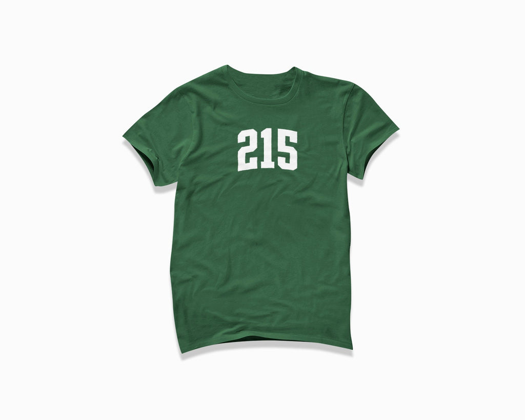 215 (Philadelphia) Shirt - Forest Green
